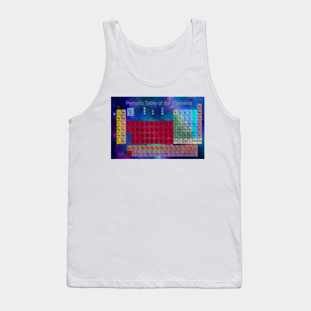 Periodic table (C023/4688) Tank Top by SciencePhoto